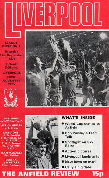 Match programme